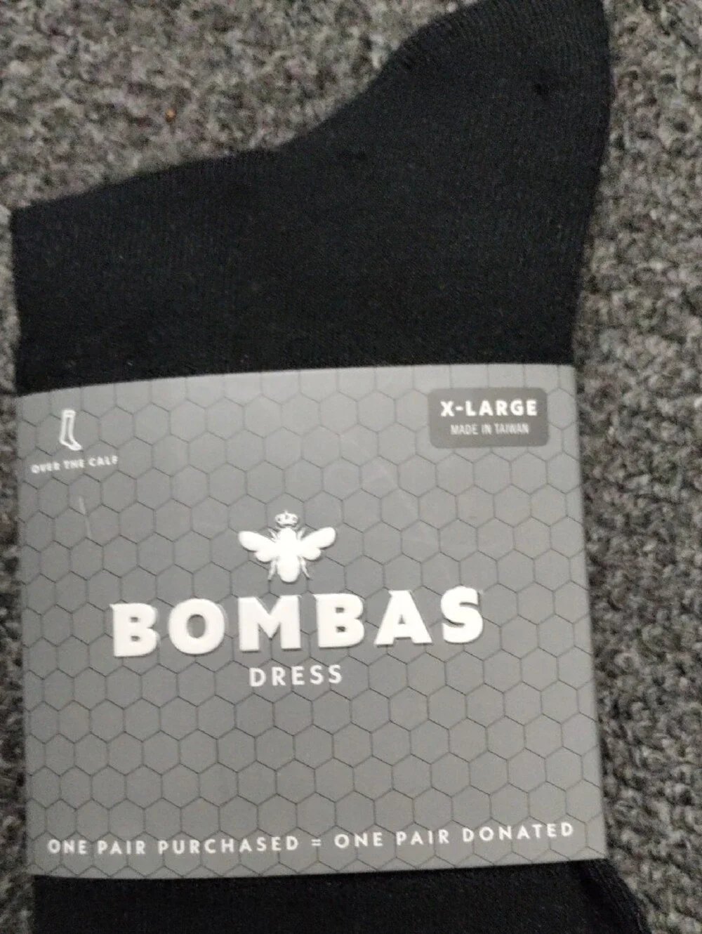 Bombas Men's Crew Socks - Black